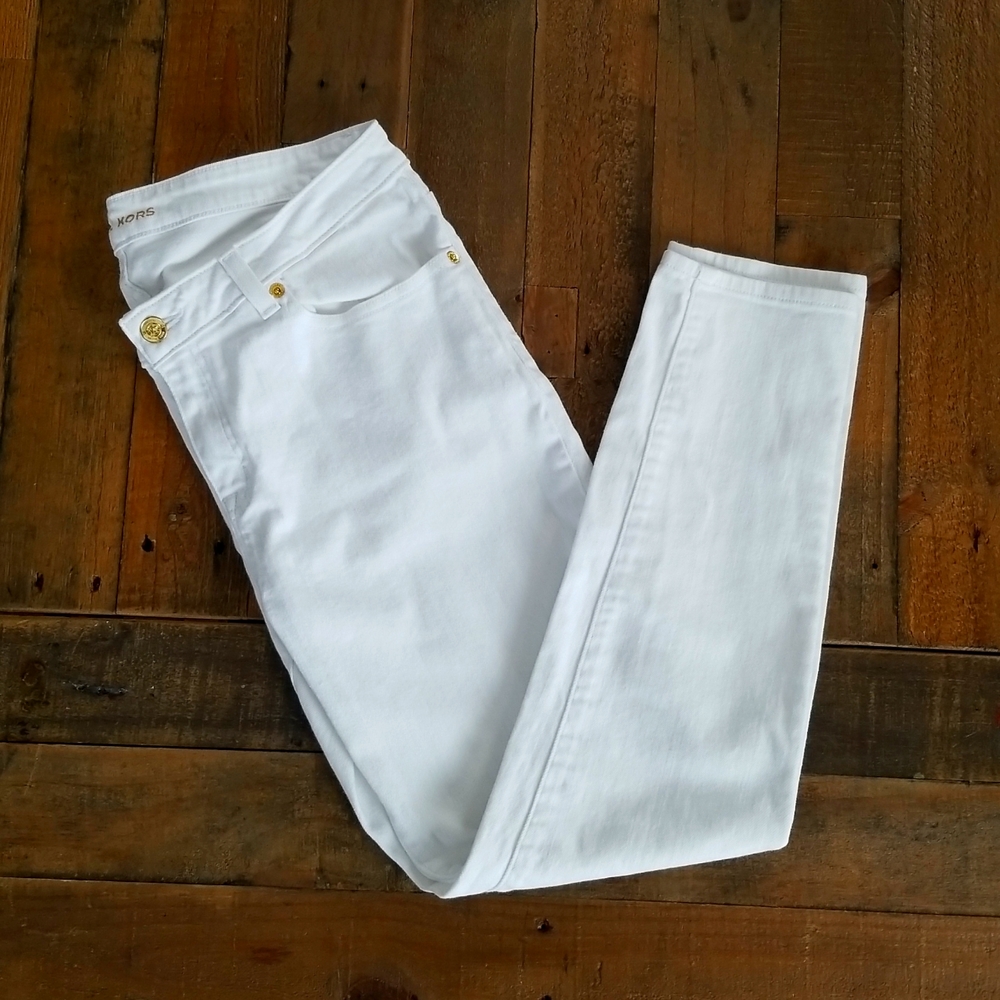 💖HP💖Michael Kors White Jeans